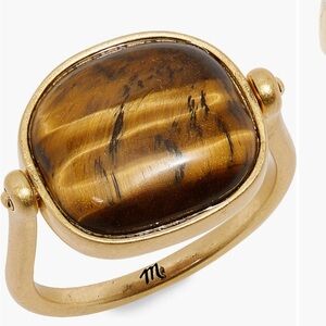 Swivel Ring Women's Ring - Tigers Eye/Carnelian